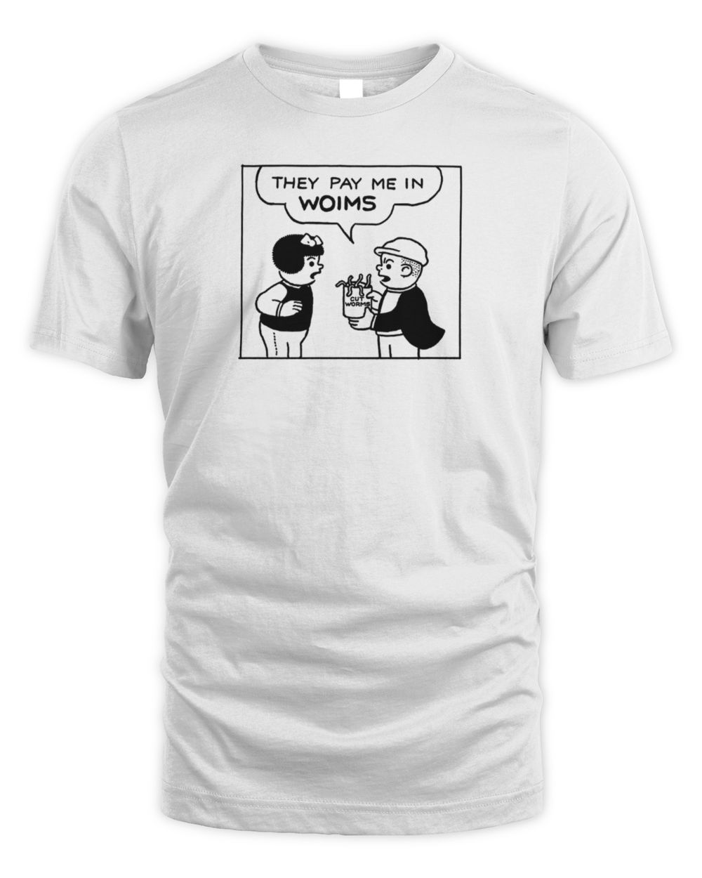 Cut Worms Merch Woims Tee