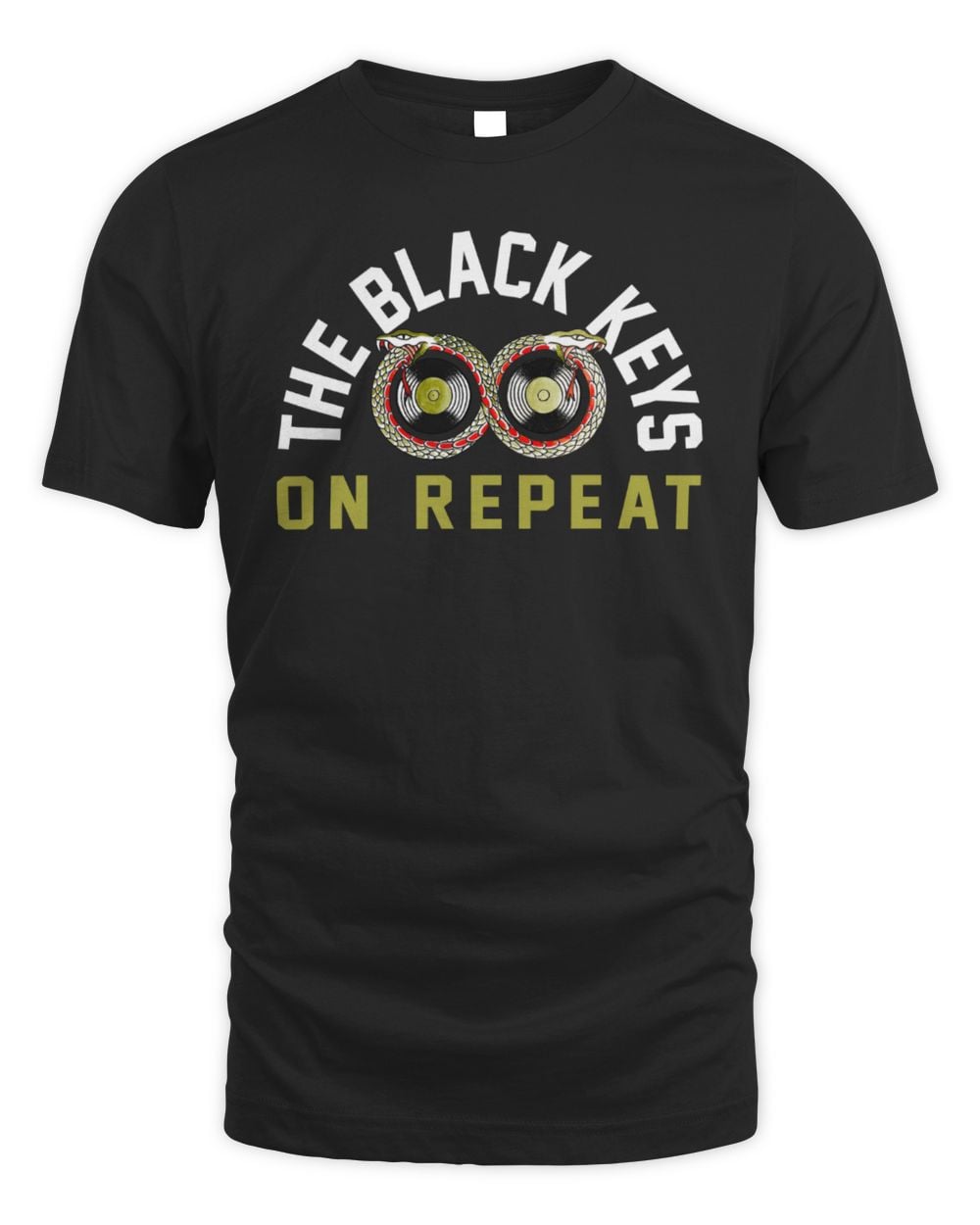 The Black Keys Black NRNF On Repeat Tour Tee