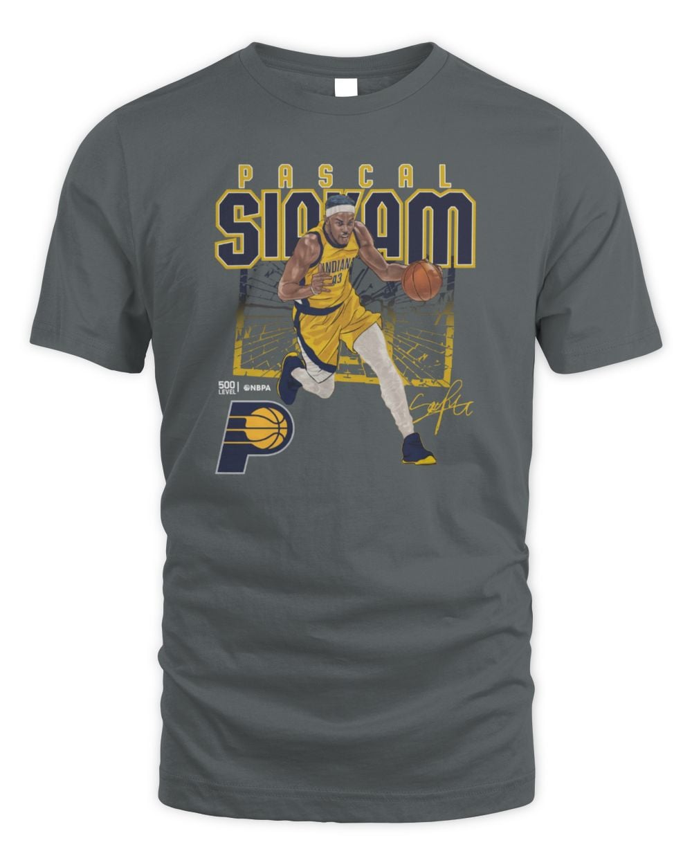 Pascal Siakam Indiana Pacers Shattered Official T Shirt