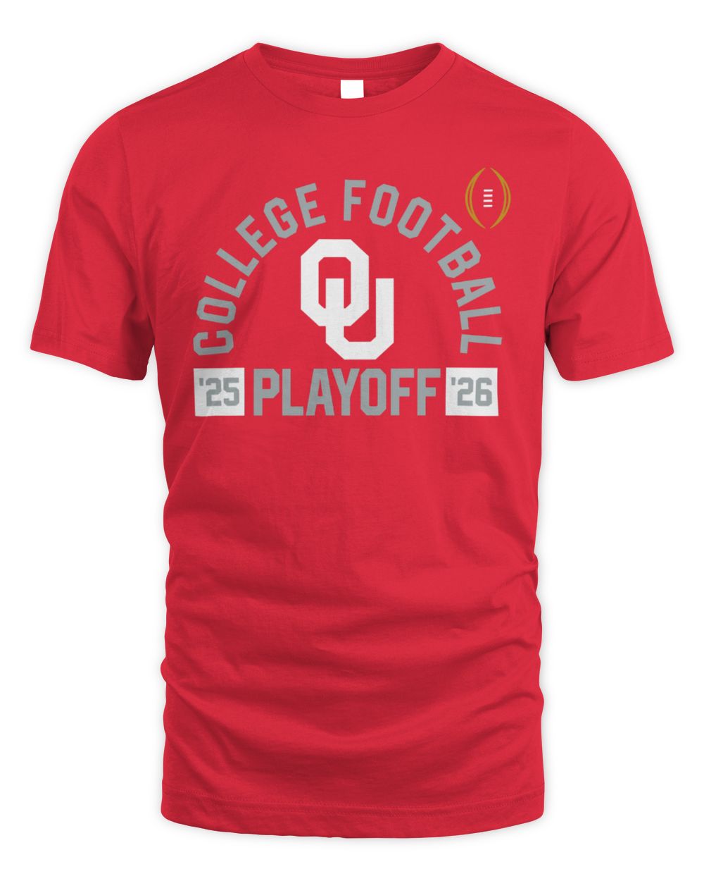 Oklahoma Sooners 2025-26 College Football Playoff Touchdown Glory T-Shirt