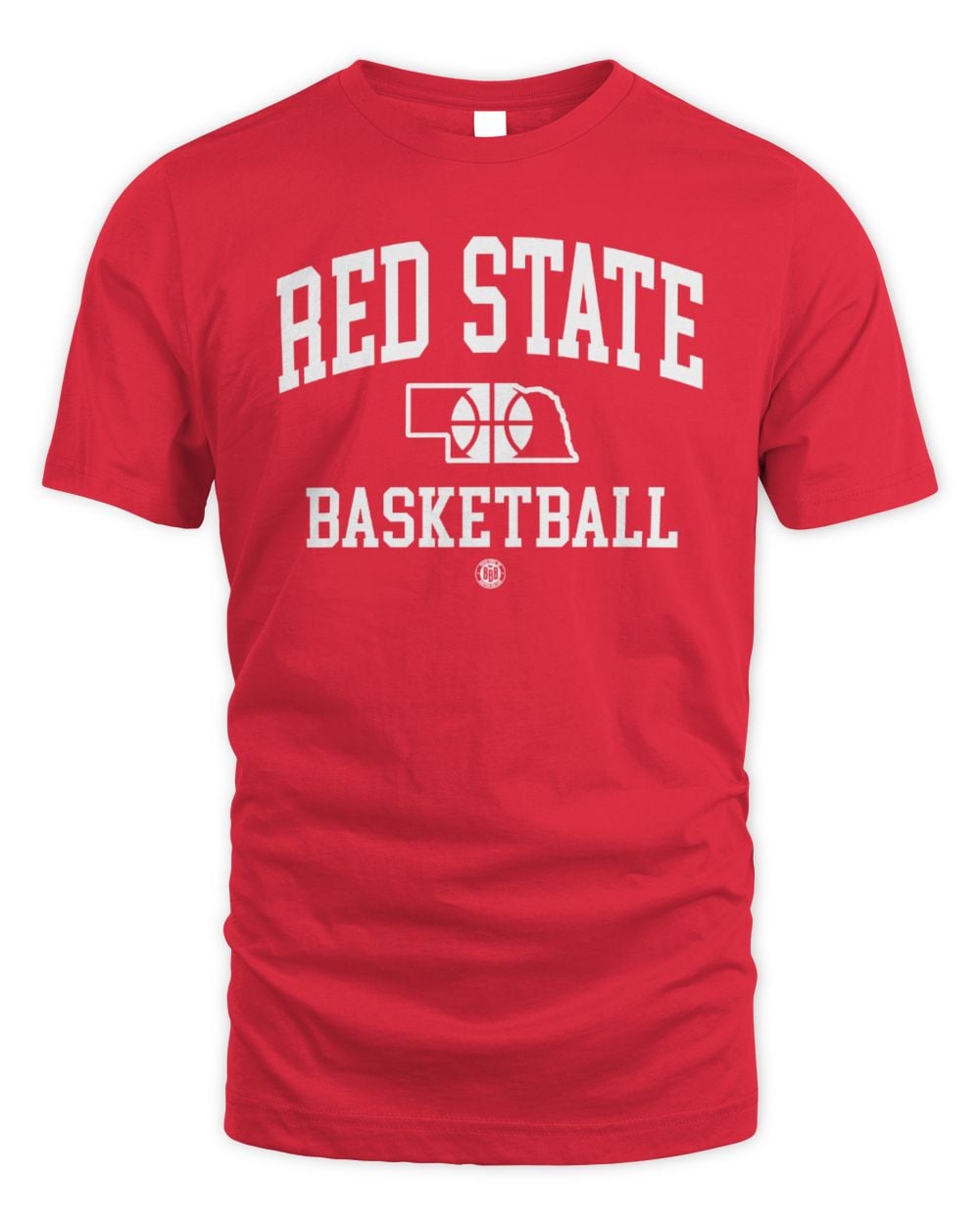 Bbb Printing Store Red State Basketball Tee