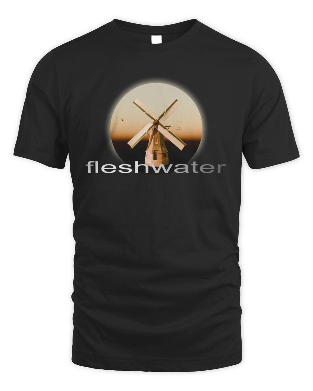 Fleshwater Tour Windmill Black T-Shirt