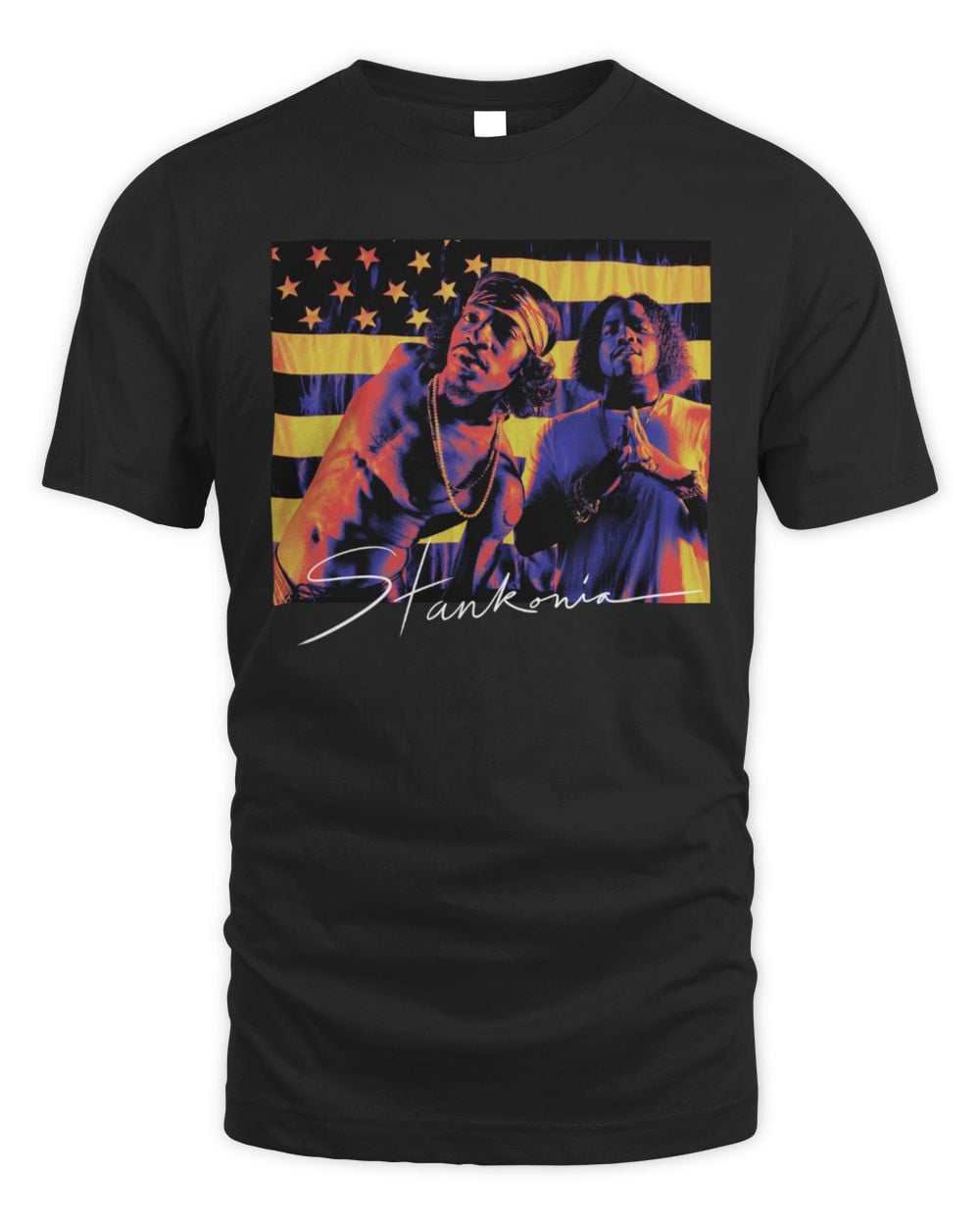 Outkast Stankonia Color Photo Tee Black