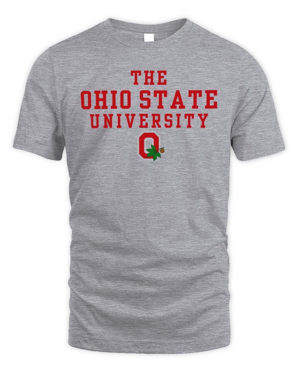 Ohio State Buckeyes Grey Triblend Short Sleeve T Shirt
