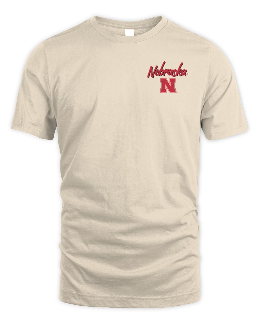 Men's Nebraska Huskers Hand-Drawn Campus Stack T-Shirt