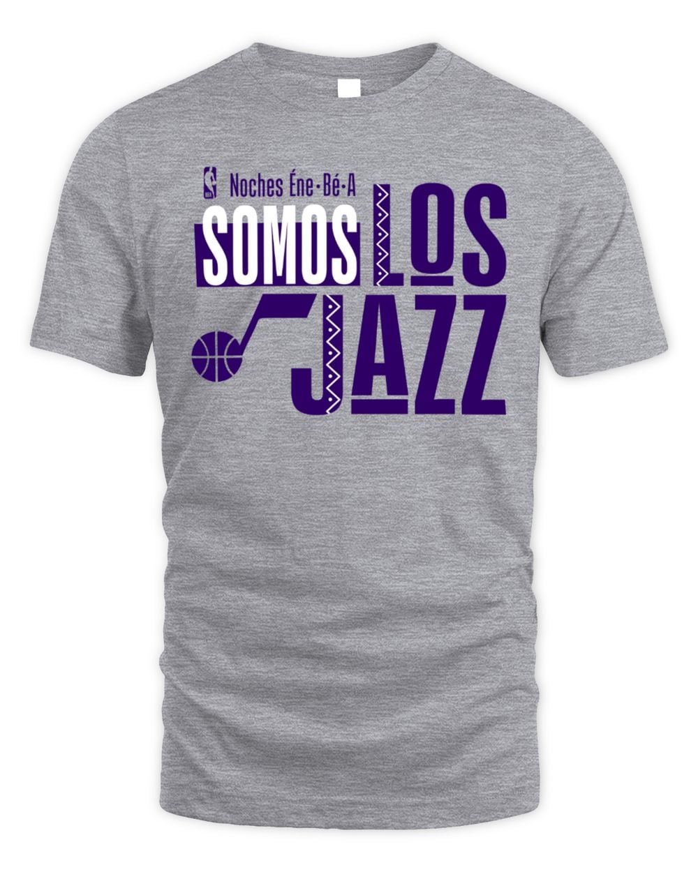 Men's Gray Utah Jazz Noches Training T-Shirt