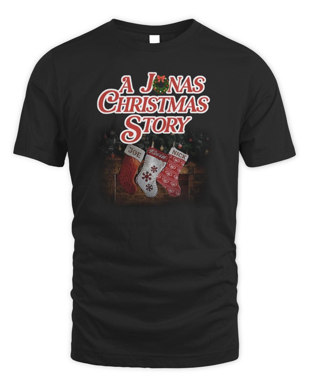 Jonas Brothers Merch A Jonas Christmas Story Tee
