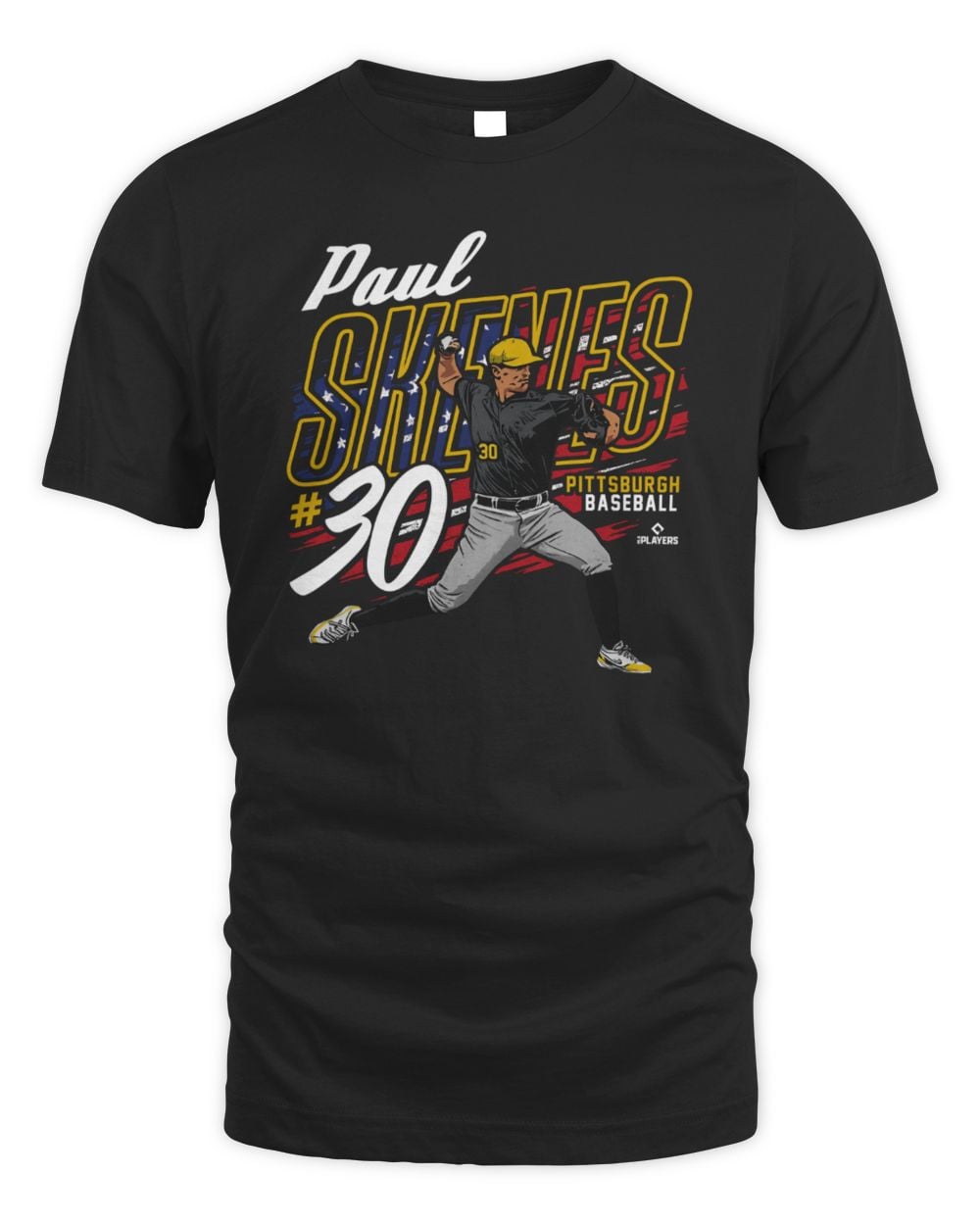 Paul Skenes Pittsburgh American Flag Official T Shirt