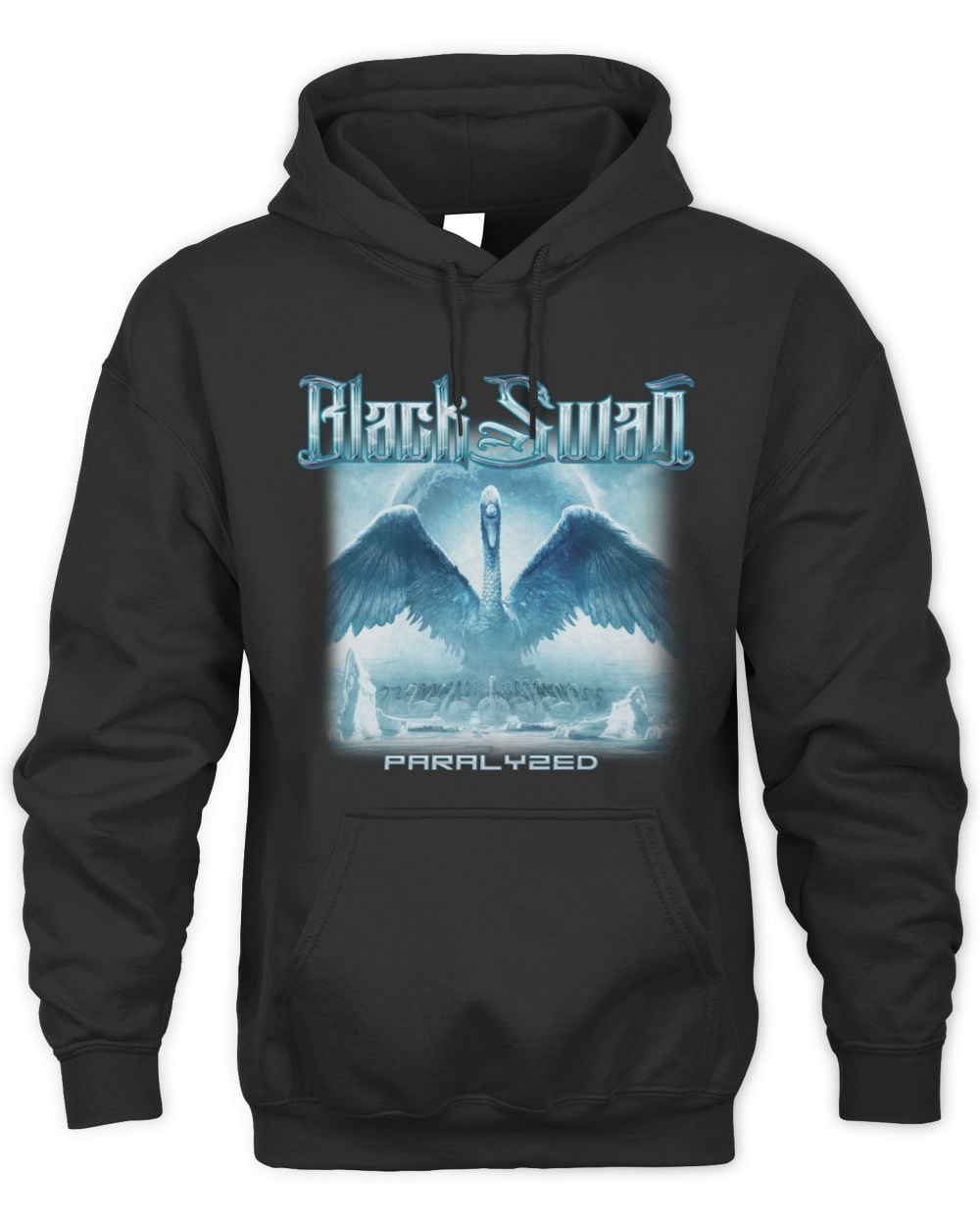 Black Swan Paralyzed Hoodie Sweatshirt