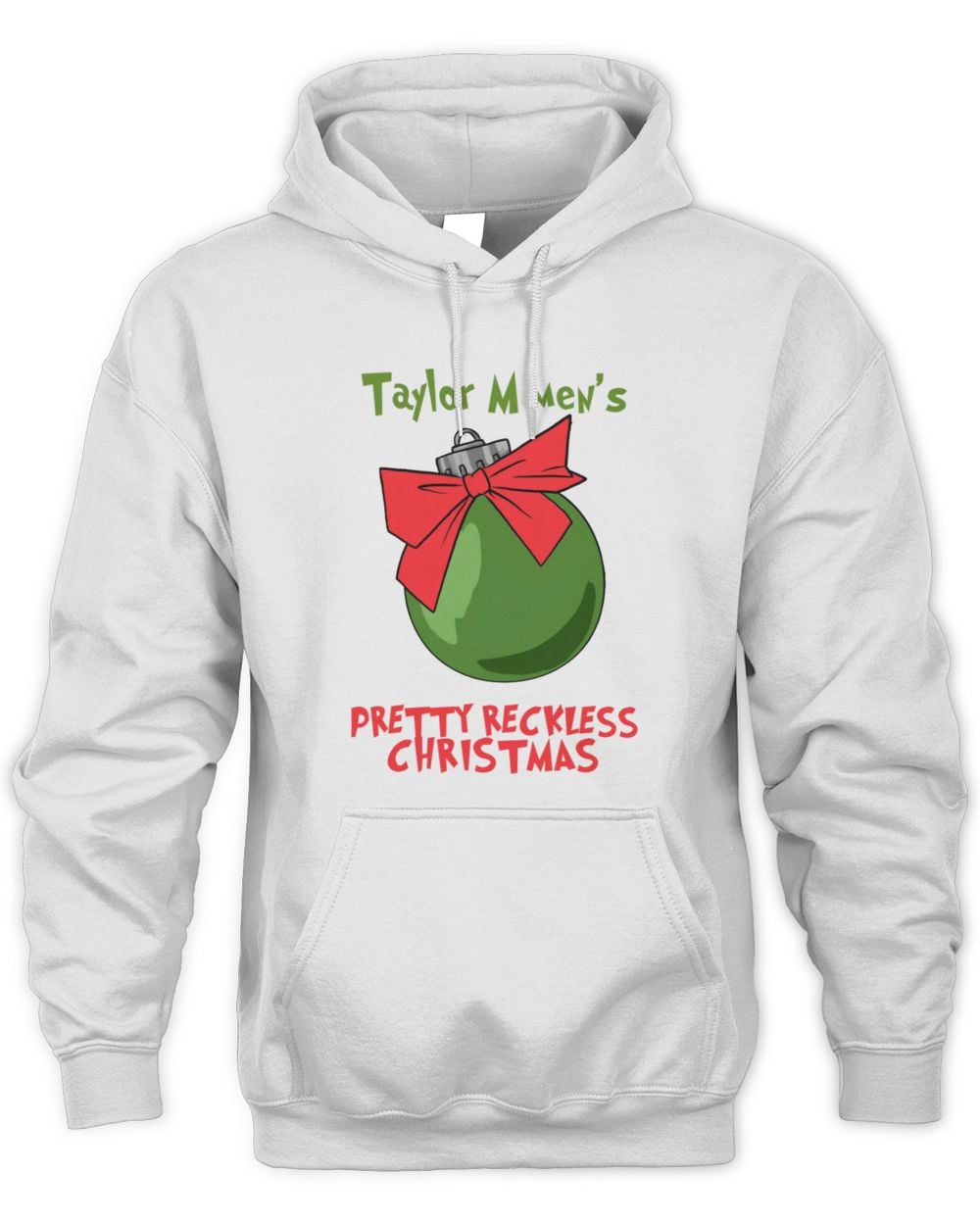 The Pretty Reckless Ornament White Hoodie Sweatshirt