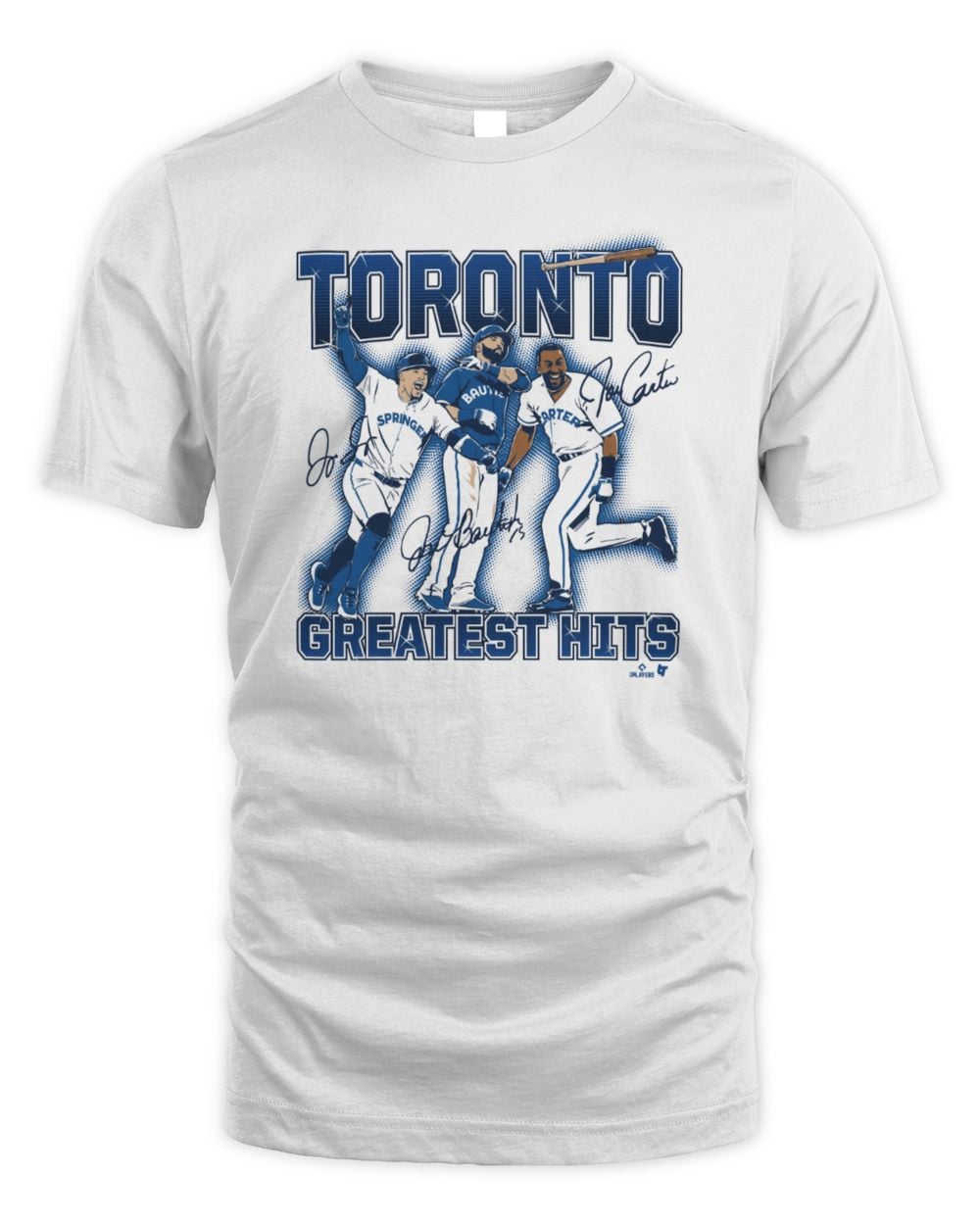 Joe Carter, Jose Bautista, & George Springer Toronto's Greatest Hits Shirts