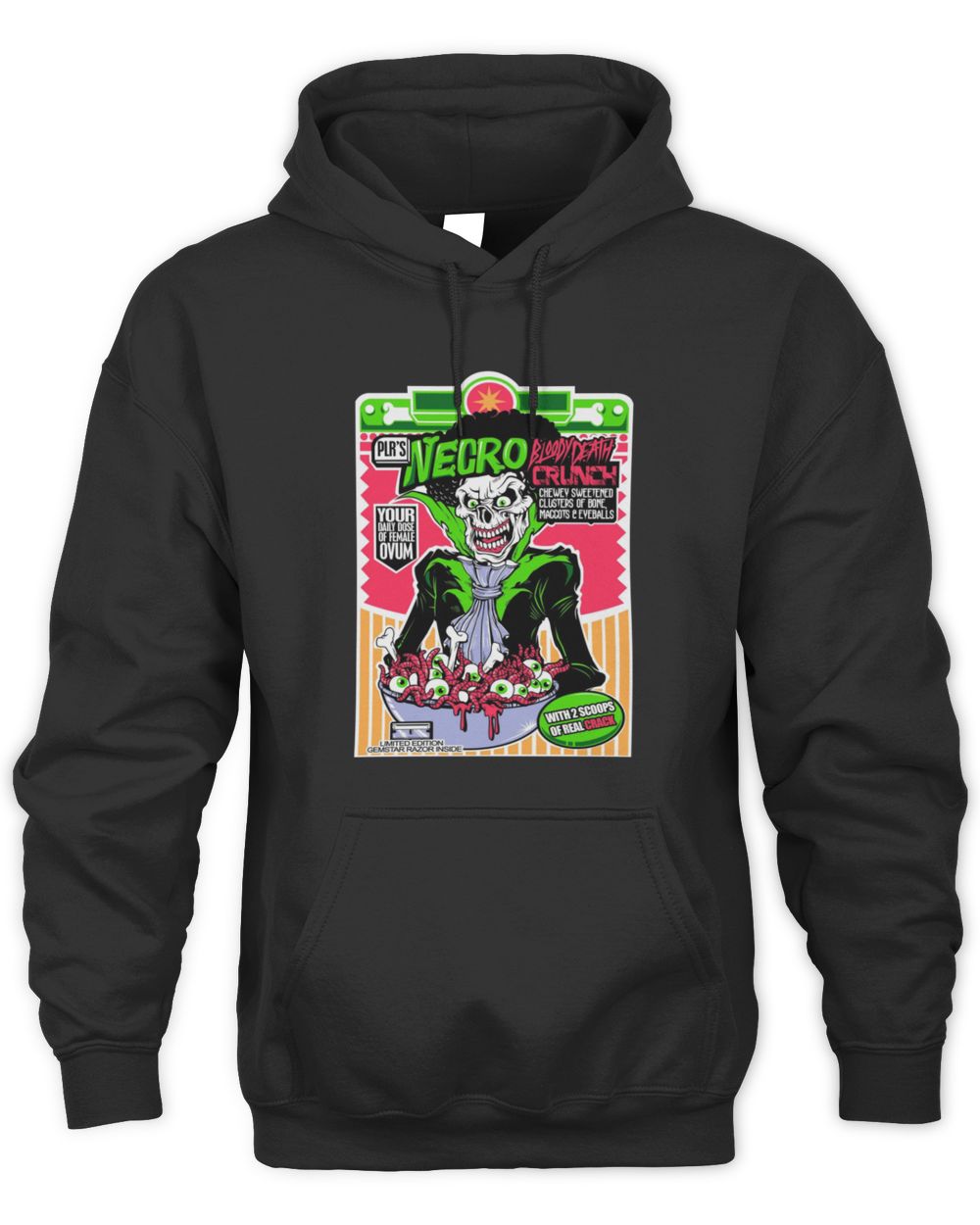 Necro Cerial Box Hoodie Sweatshirt