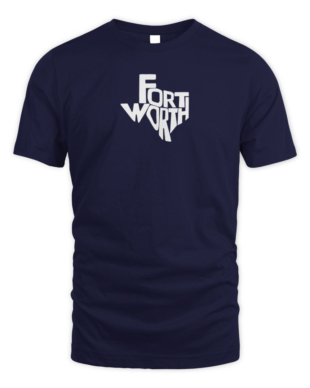 Fort Worth Locals Shop Fort Worth Texas State Navy T-Shirt