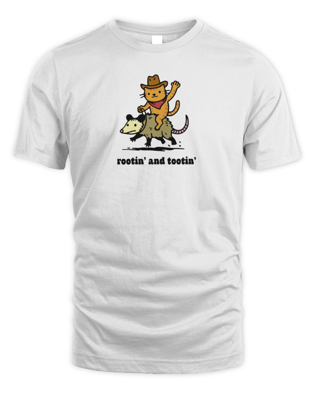 Rootin And Tootin T-Shirt White