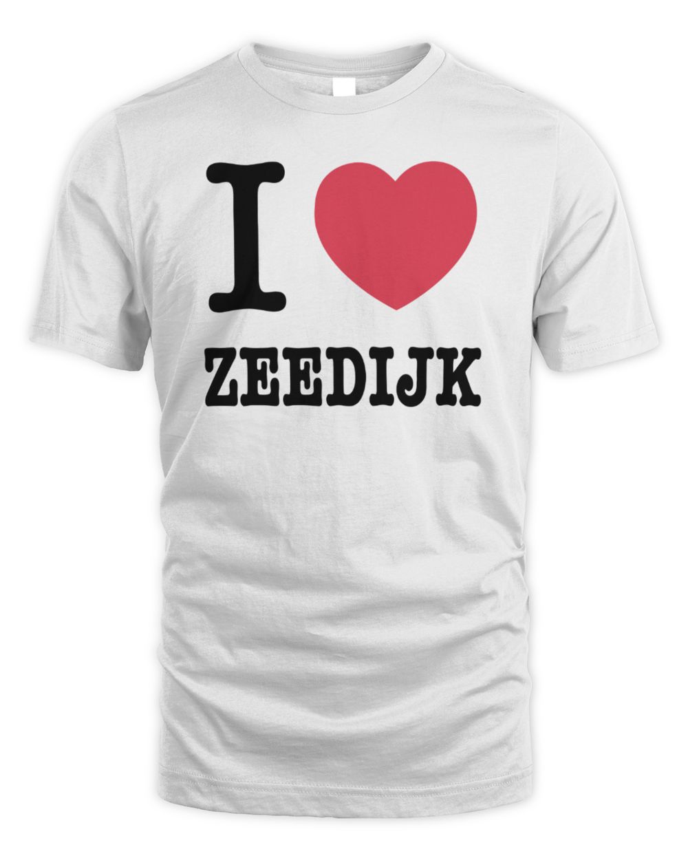 I Love Zeedijk White T-Shirt