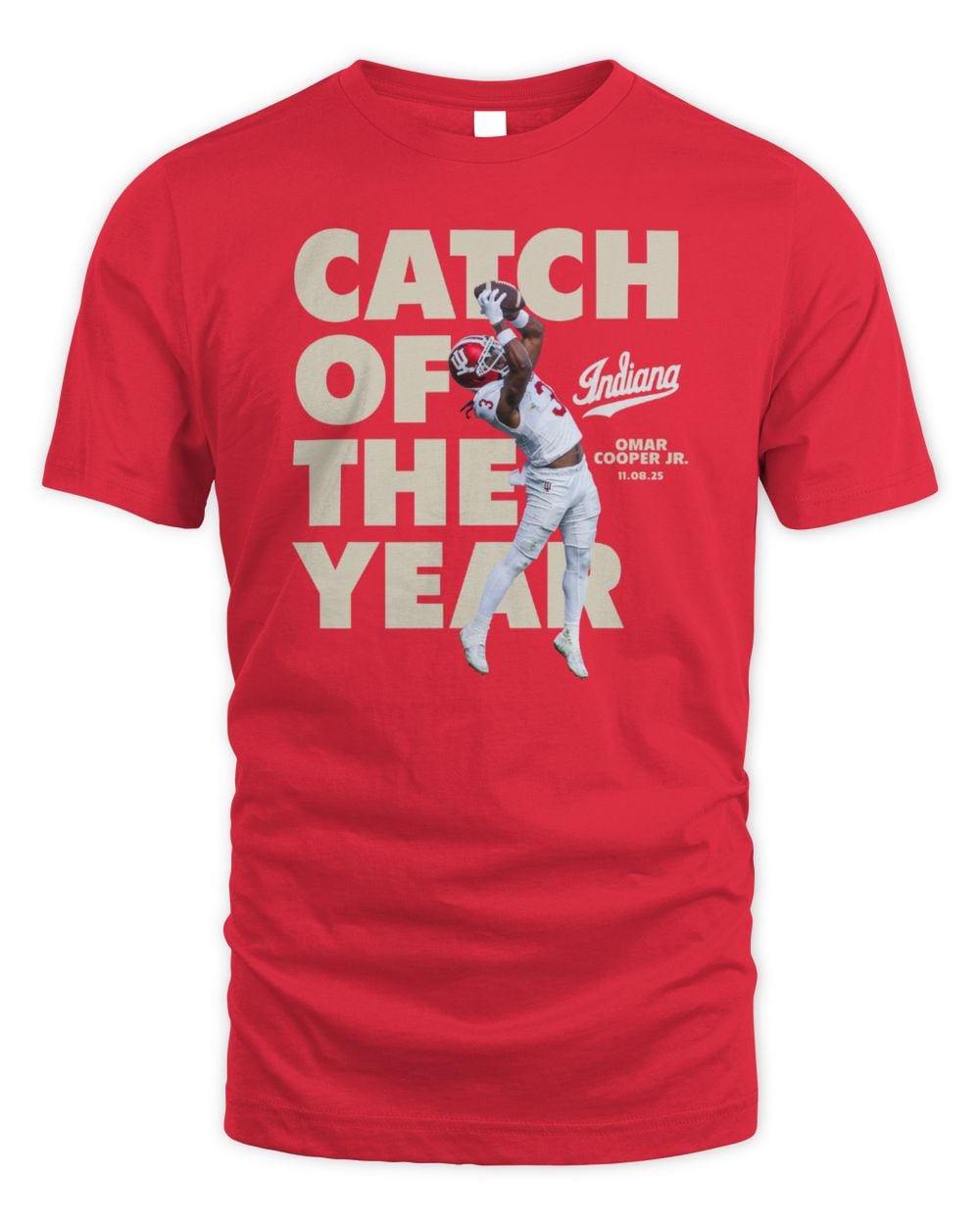 Omar Cooper Jr. Indiana Crimson Catch of the Year Tee