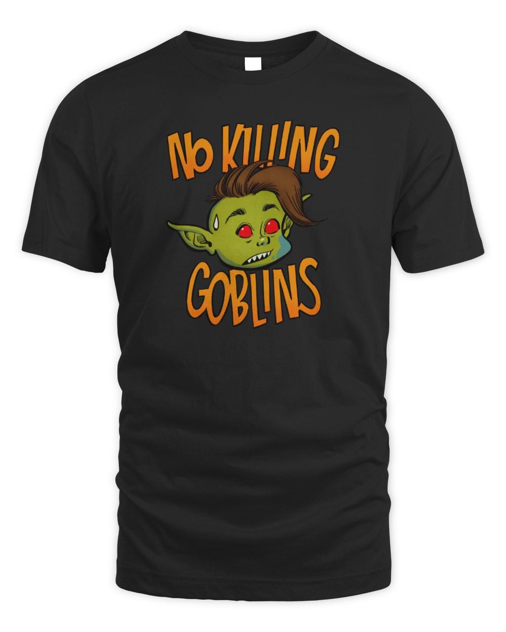 The Wandering Inn Store No Killing Goblins Denim T-Shirt