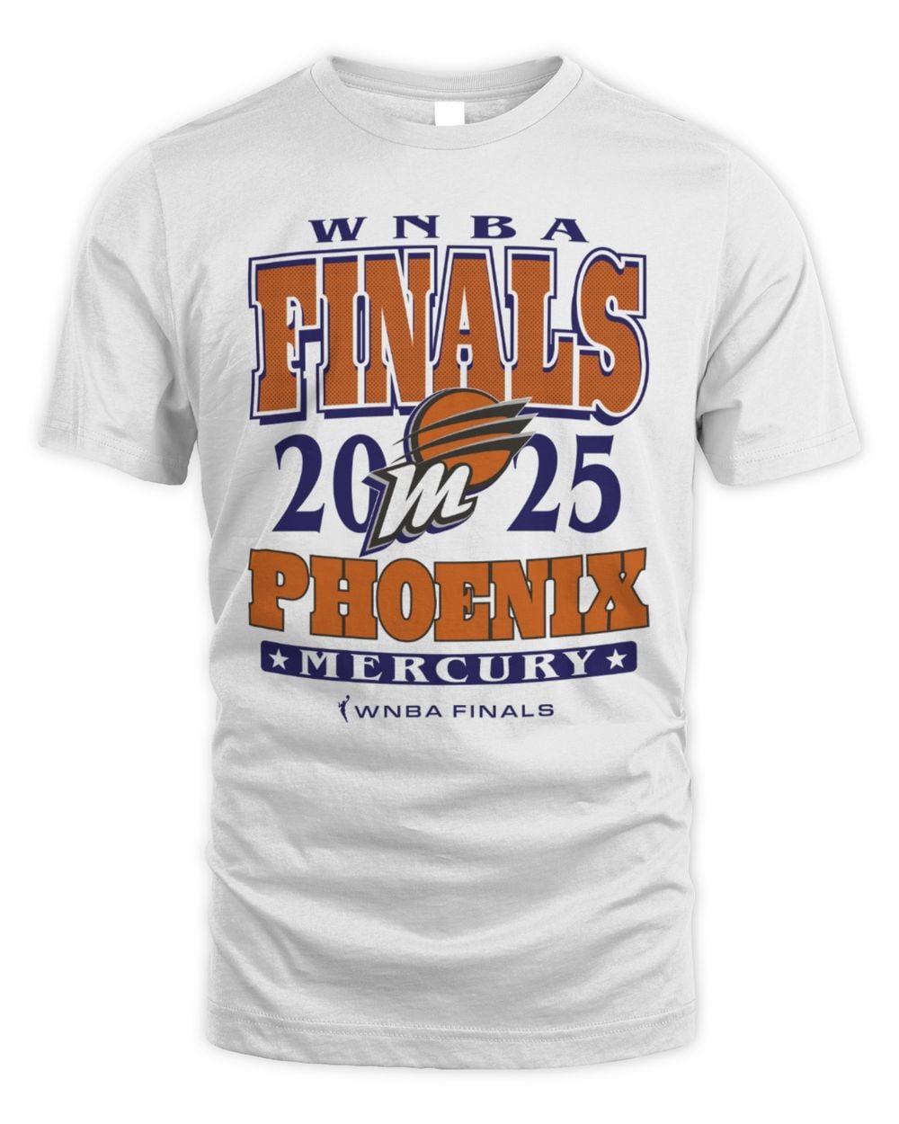WNBA Official Phoenix Mercury 2025 Finals All Or Nothing T Shirt