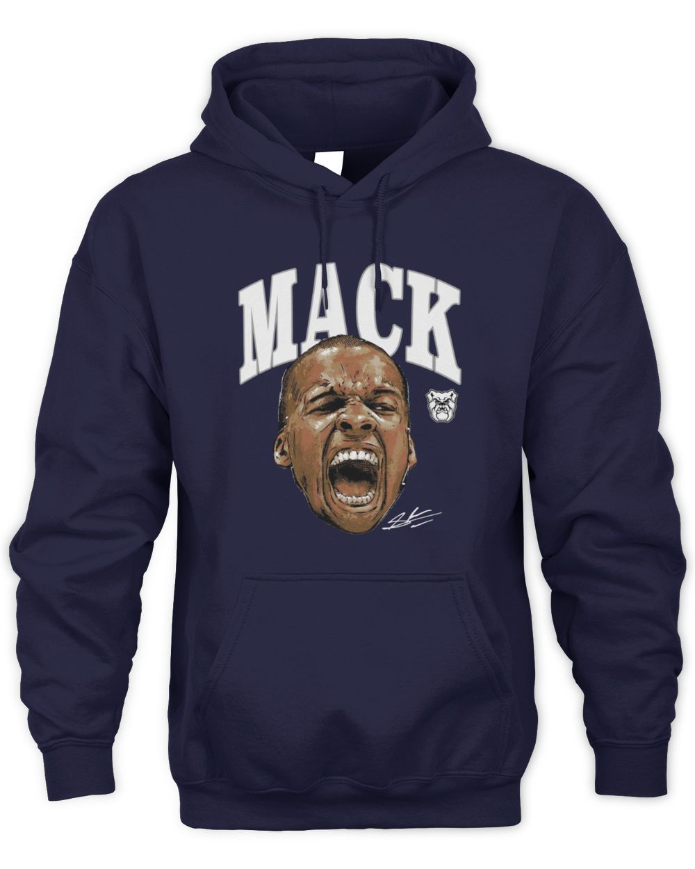 Shelvin Mack Butler Bulldogs Scream Arc Hoodie Sweatshirt