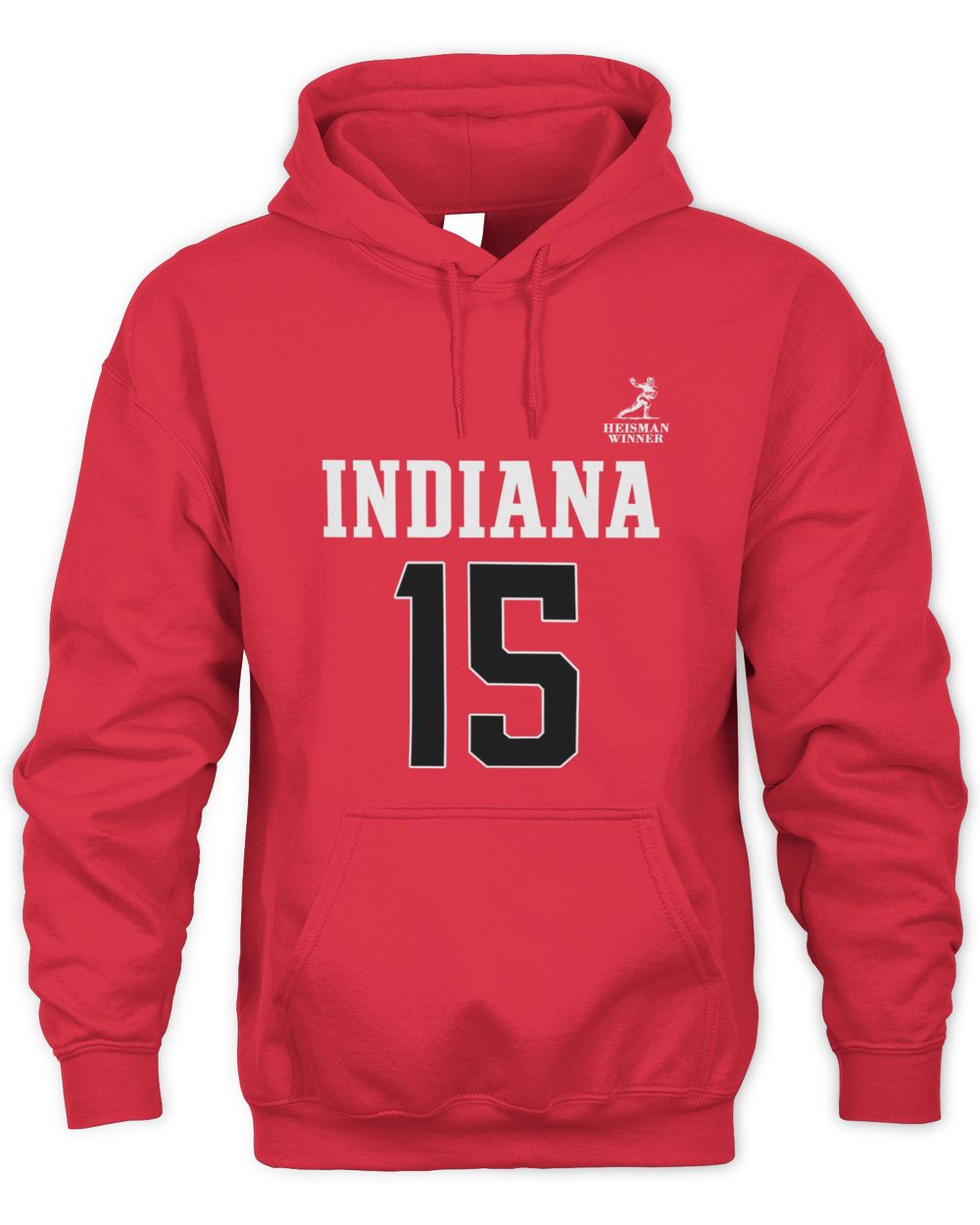 Fernando Mendoza Indiana Crimson Heisman Shirsey Hoodie Sweatshirt