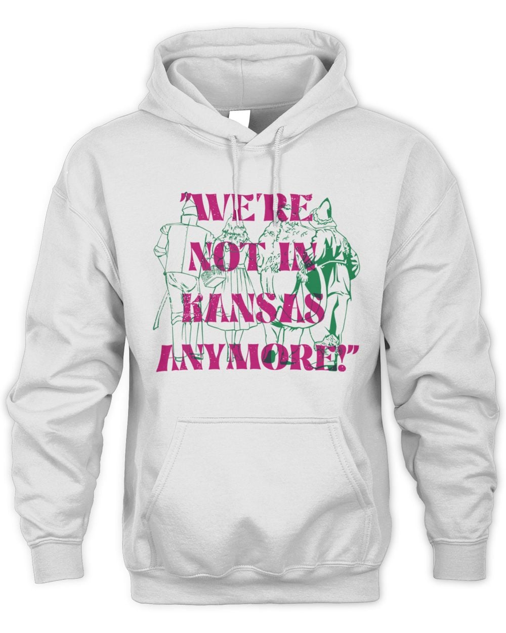 Charlie Hustle Shop We're Not In Kansas Anymore Hoodie White