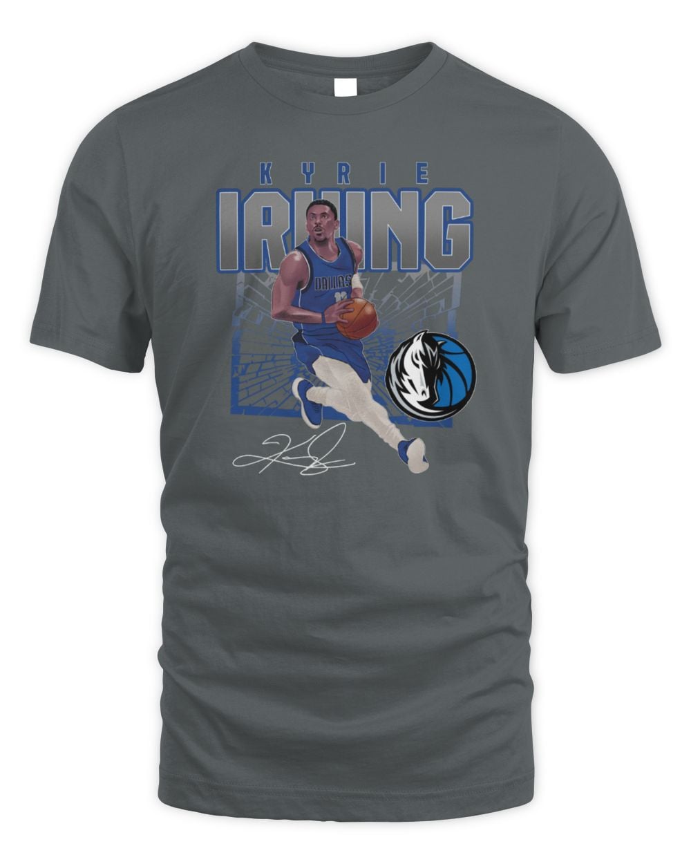 Kyrie Irving Dallas Mavericks Shattered Official T Shirt