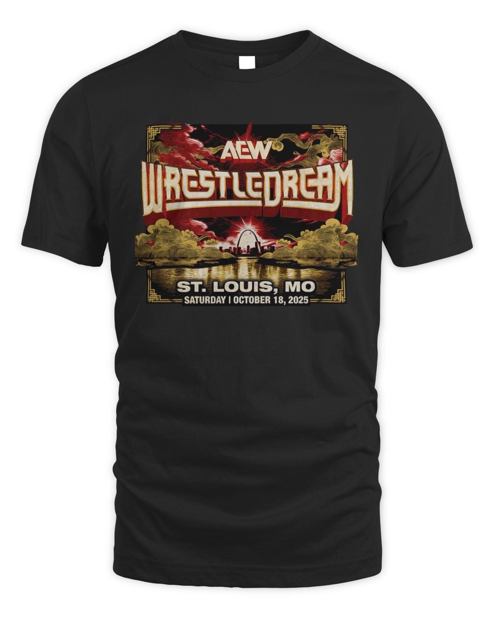 AEW WrestleDream 2025 T-Shirt Black