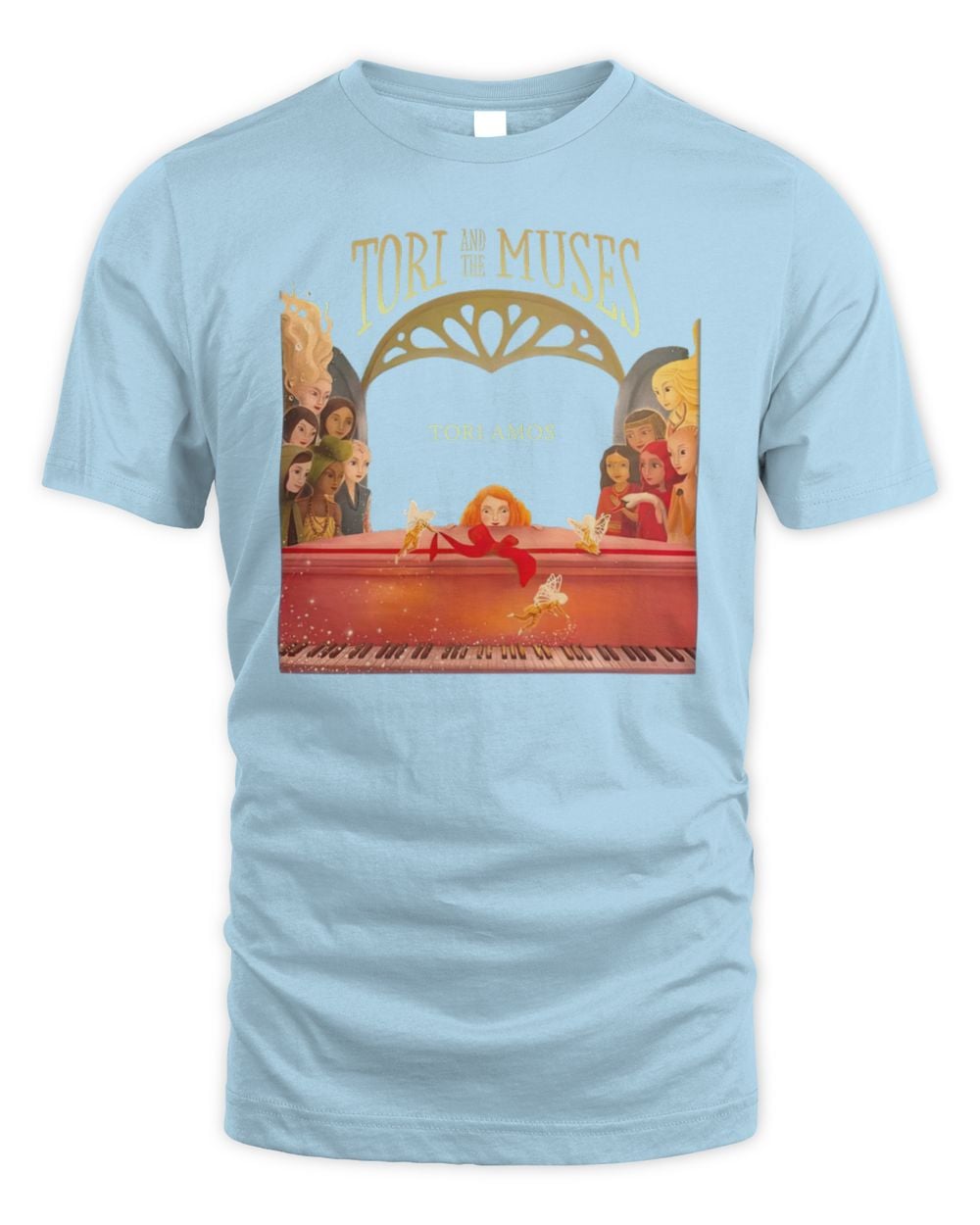 Tori Amos Merch Tori And The Muses Faeries Blue Tshirt