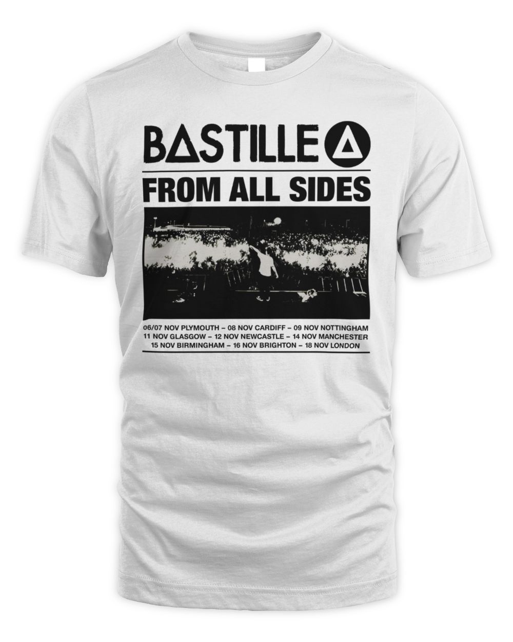 Bastille Live Tour Natural T-Shirt