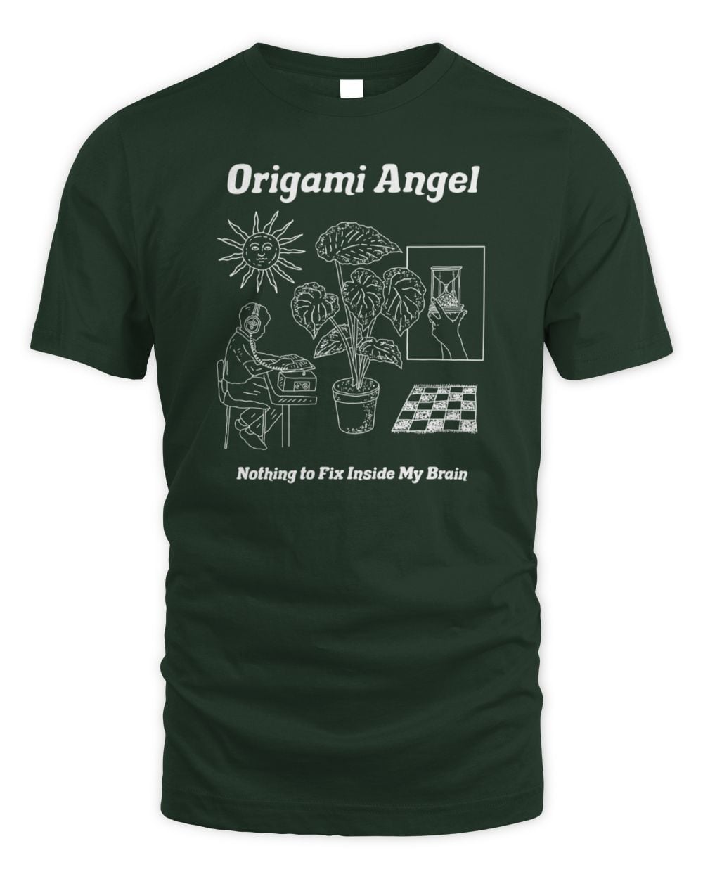 Origami Angel Nothing to Fix Tee Shirt