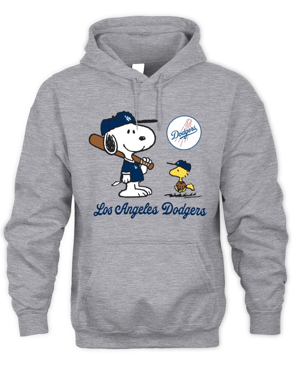 Los Angeles Dodgers Peanuts Snoopy Hoodie Sweatshirt