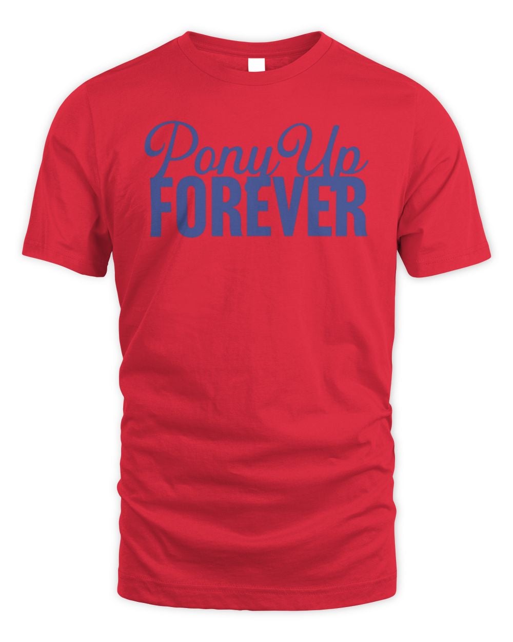 Bullzerk Shop Pony Up Forever T-Shirt Red