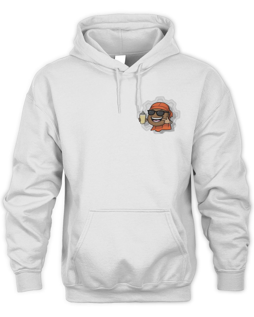 Social Merch Yo Yo Yo It's Spud Day Spud Mobile Hoodie