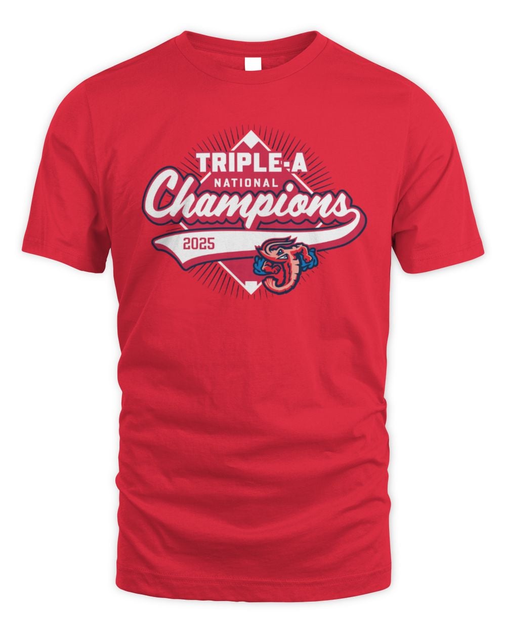 Jacksonville Jumbo Shrimp 2025 AAA National Champions Tee