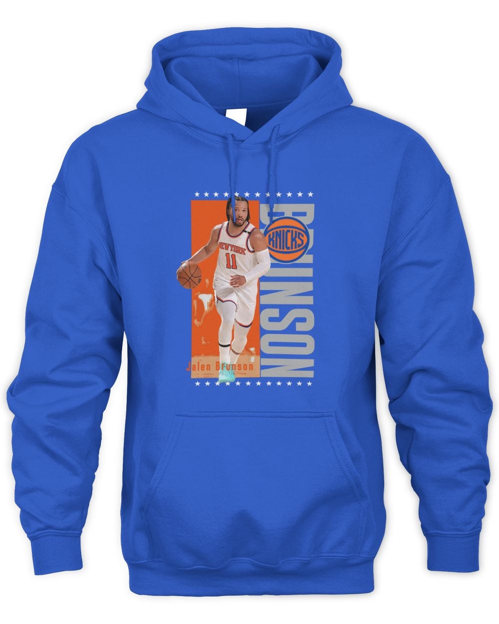 Jalen Brunson New York Knicks Outerstuff Answer Hoodie Sweatshirt