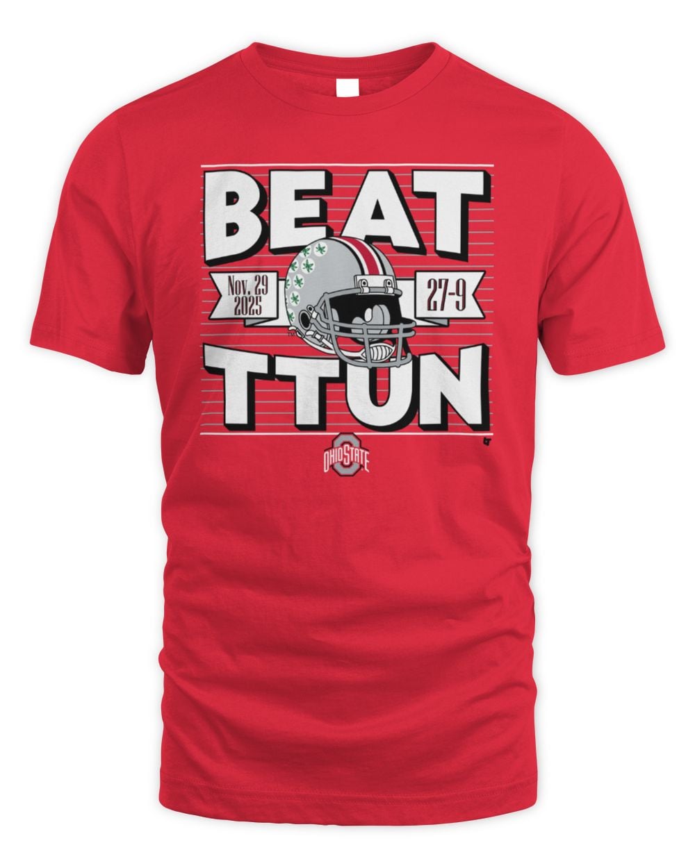 Ohio State Buckeyes Football Beat Ttun In The Game 2025 T-Shirts