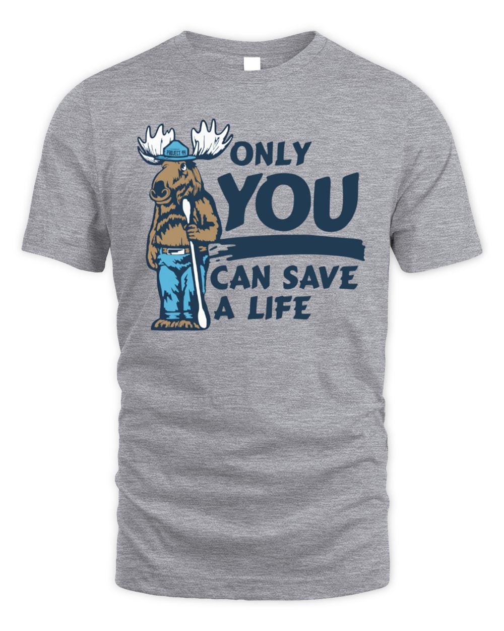 The Shop Indy Project 44 Only You Can Save A Life T-Shirt