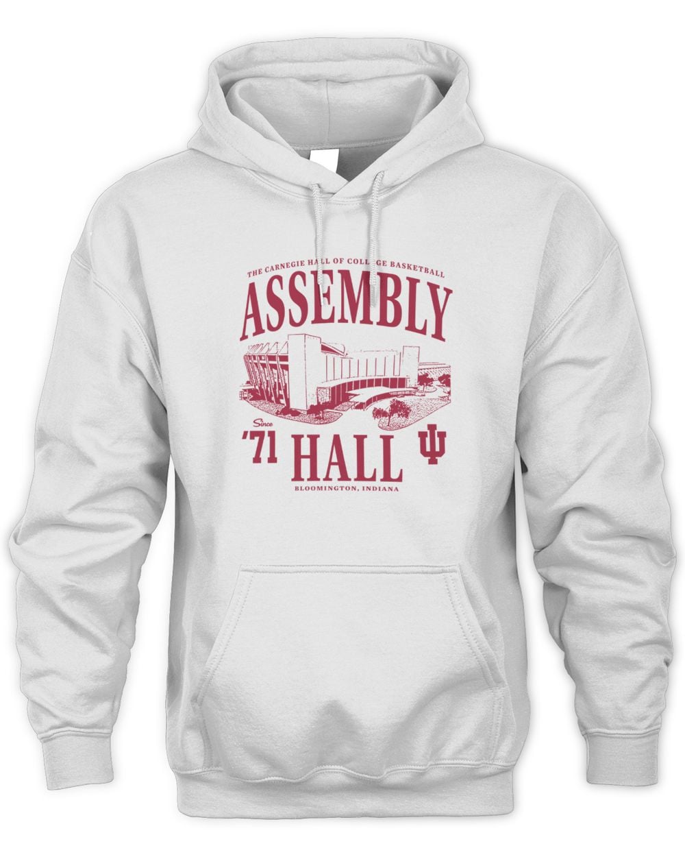 Indiana Hoosiers 1971 Assembly Hall Hoodie Sweatshirt