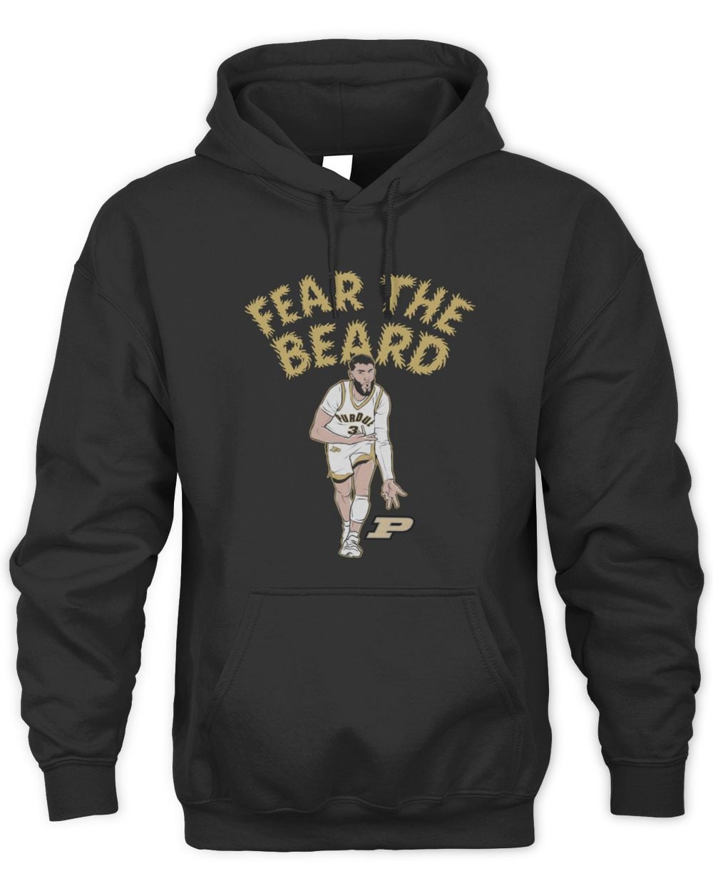 Braden Smith Fear The Beard Purdue Boilermakers Basketball Hoodie