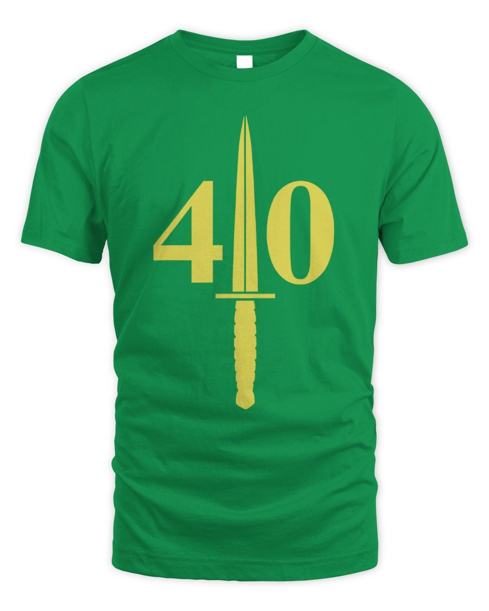 Spoofytees 40 Commando T Shirt Green