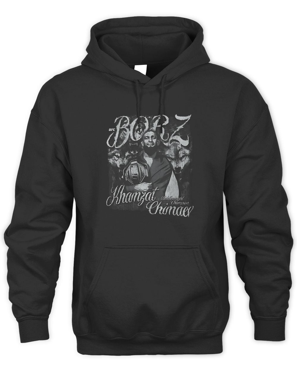 Khamzat Chimaev Grunge Hoodie Sweatshirt