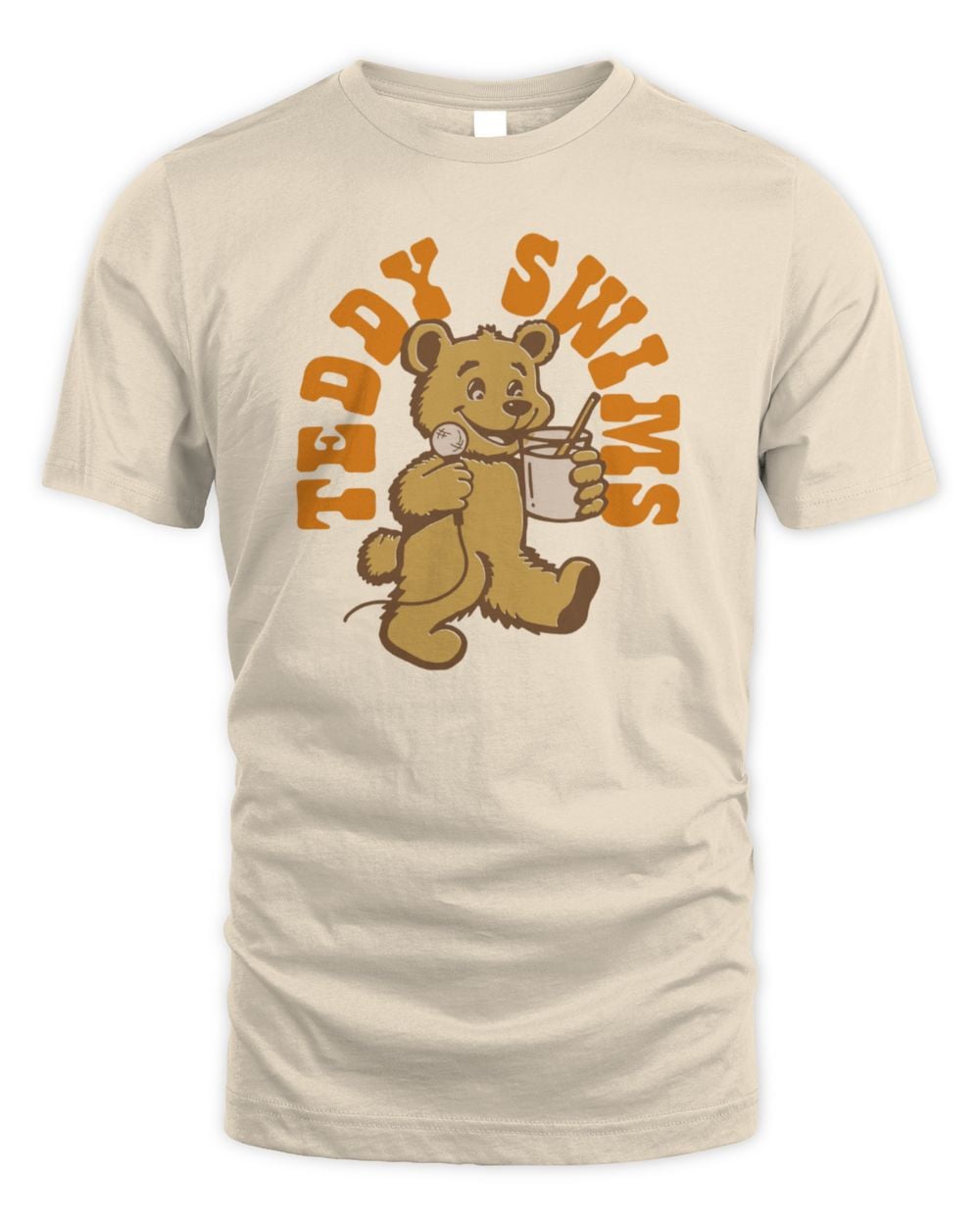 Teddy Swims Merch Milk And Microphone Tee