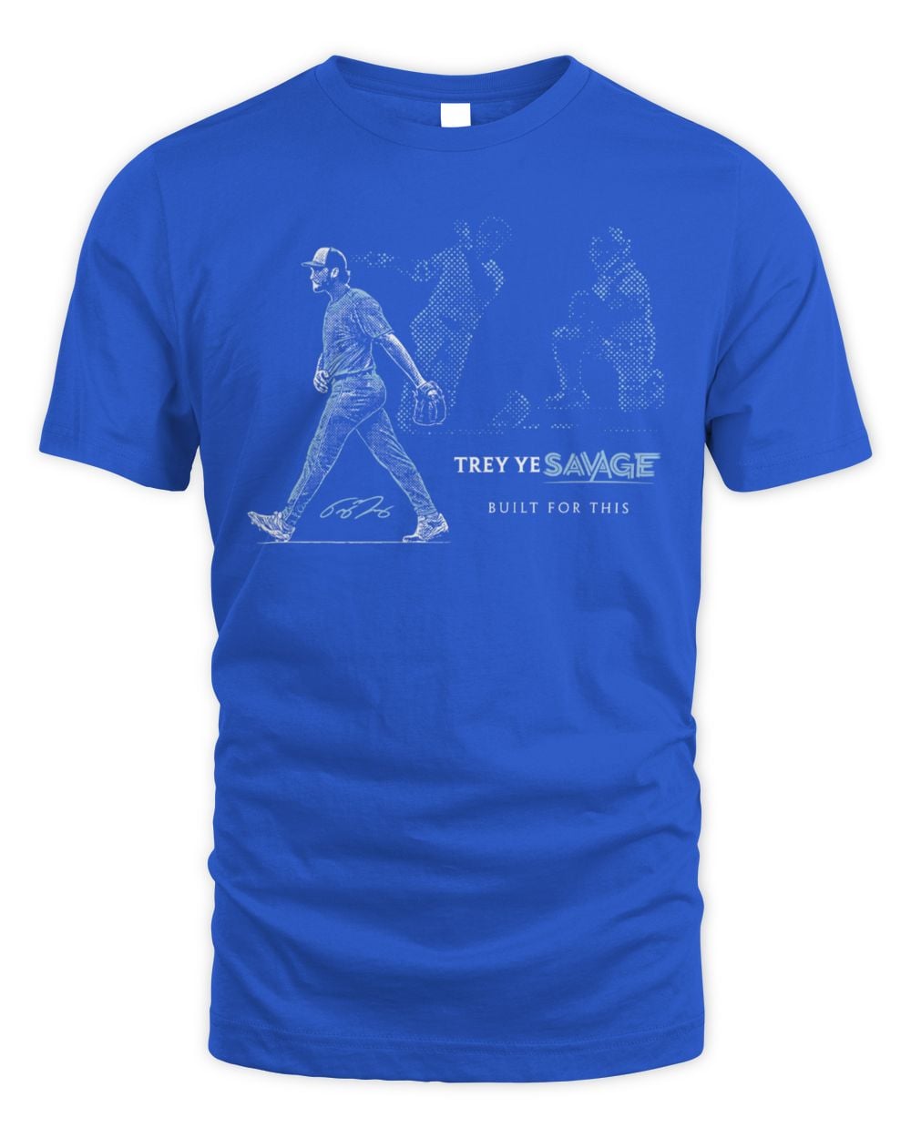 Toronto Blue Jays Trey Yesavage Built For This T-Shirt Navy