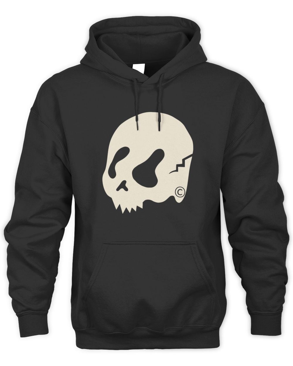 Raw Paw Logo Of D3ath Hoodie Sweatshirt Black