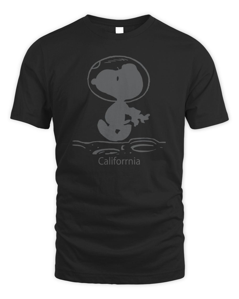The JPL Store Snoopy California Black T-Shirt