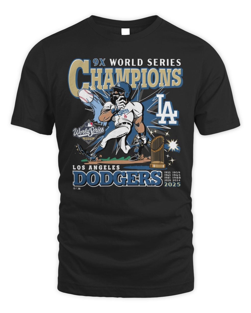 Los Angeles Dodgers 2025 World Series Champions '47 Tee