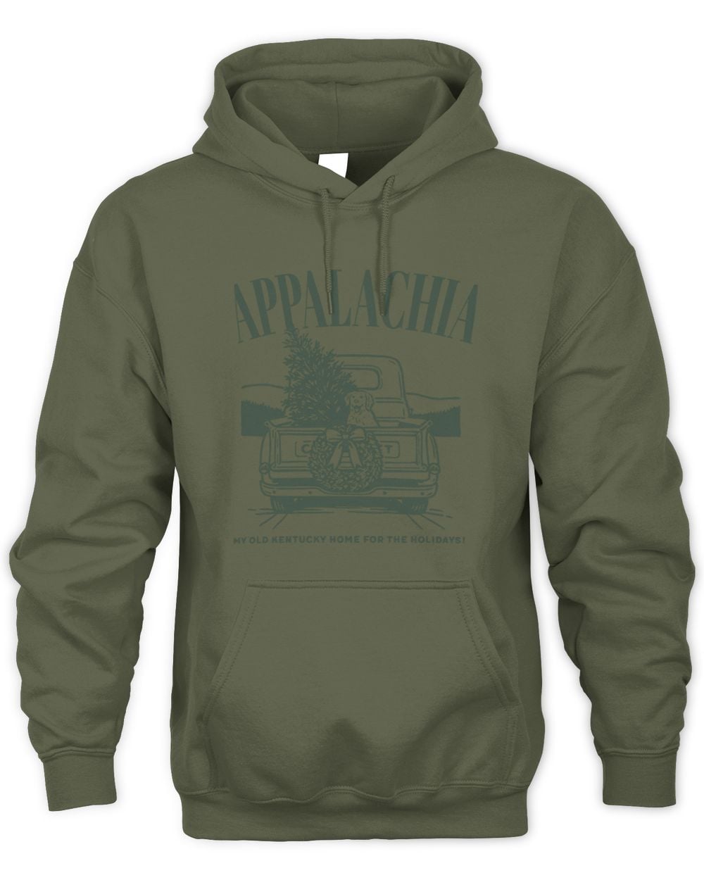 The Kentucky Shop The Appalachian Christmas Hoodie Sweatshirt