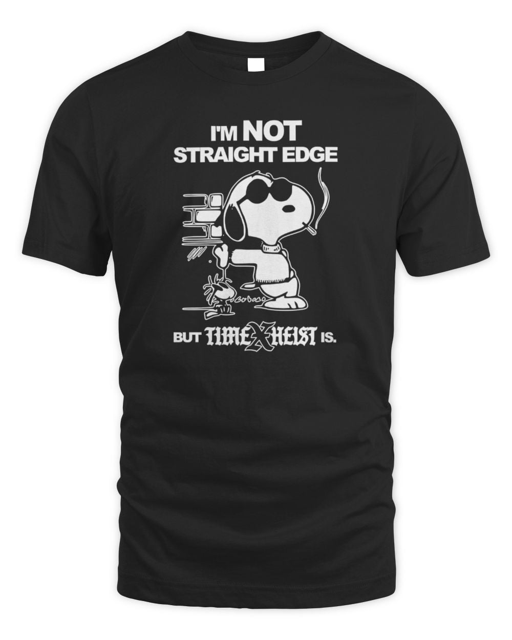 Time Heist Not Straight Edge Tee