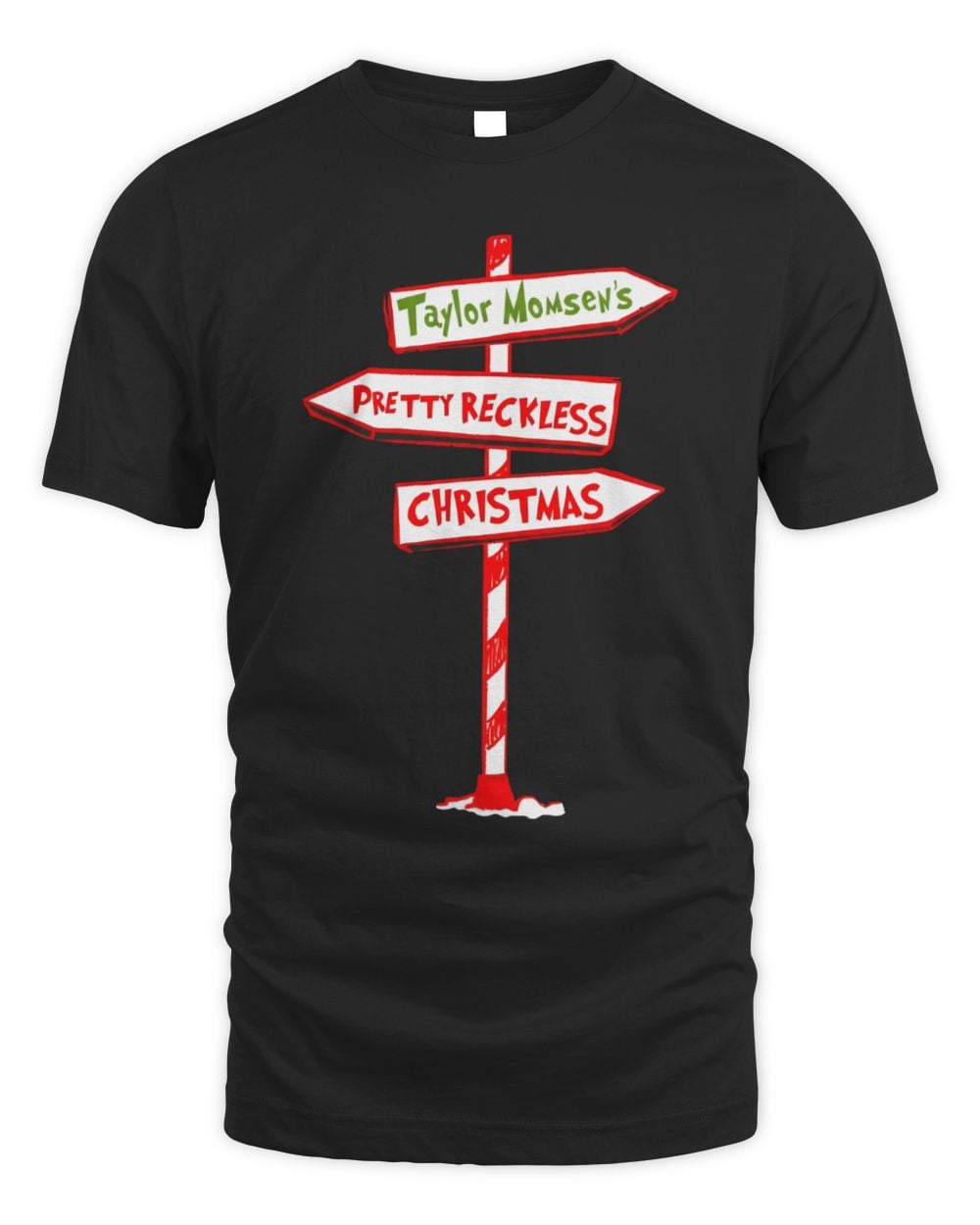 The Pretty Reckless Holiday Sign T-Shirt