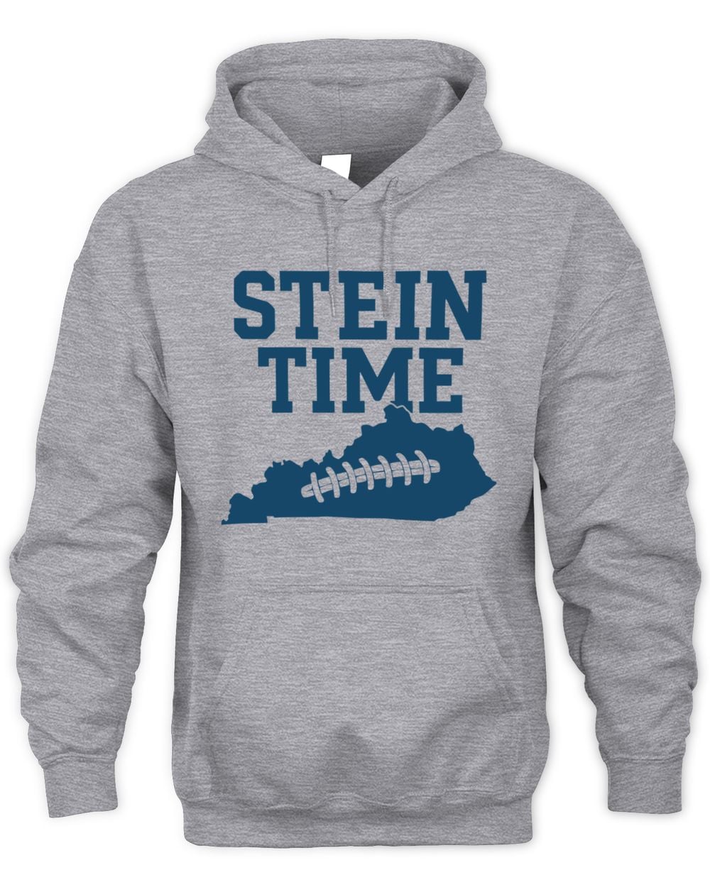Kentucky Branded Stein Time State Football Hoodie Grey